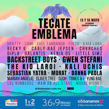 Festival Tecate Emblema 2023: programación, cartelera, horarios y fechas