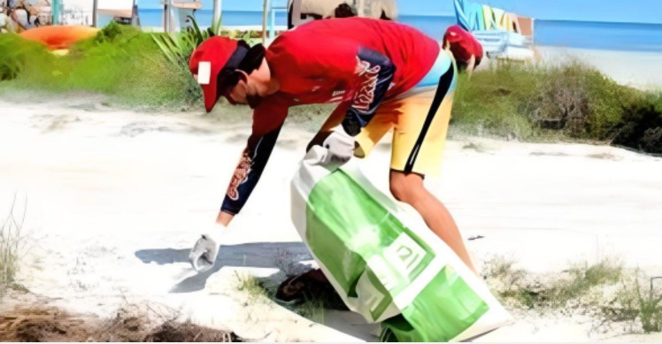 Holbox recolectó más de una tonelada de basura en exitosa jornada de limpieza