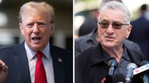 Robert De Niro acusa a Donald Trump de destruir EU
