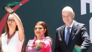 Gianni Infantino afirma que estar en México es algo especial: «aquí se inventó el futbol»