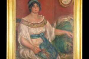 Recuperan dos cuadros de Renoir robados en Francia; uno tiene una rasgadura